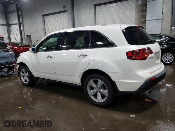 2010 Acura MDX with VIN 2HNYD2H23AH505336, listed as a Copart auction lot 89160365 with 193,112 mi miles and Salvage title. Bid and sale history available at DreamBid. Image 2.