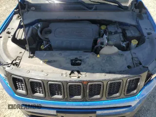2018 Jeep Compass Sport with VIN 3C4NJDAB7JT373681, listed as a Copart auction lot 58225285 with 95,542 mi miles and Salvage title. Bid and sale history available at DreamBid. Image 11.
