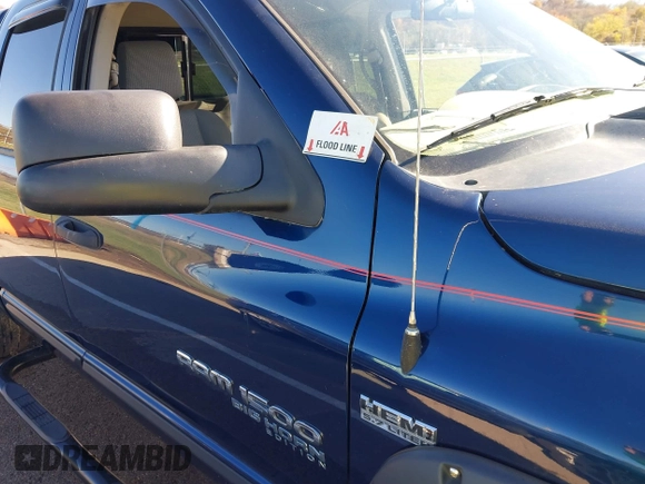 2006 Dodge 1500 SLT with VIN 1D7HU18296S654887, listed as a IAAI auction lot 40887874 with Not Provided miles. Bid and sale history available at carsss.com. Image 13.