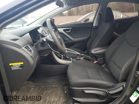 2015 Hyundai Elantra SE with VIN 5NPDH4AE0FH581670, listed as a Copart auction lot 53033405 with 151,470 mi miles and Clean Title. Bid and sale history available at DreamBid. Image 7.