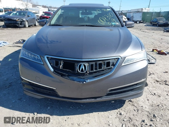 2017 Acura TLX with VIN 19UUB1F38HA004310, listed as a IAAI auction lot 41908712 with Not provided miles and . Bid and sale history available at DreamBid. Image 6.