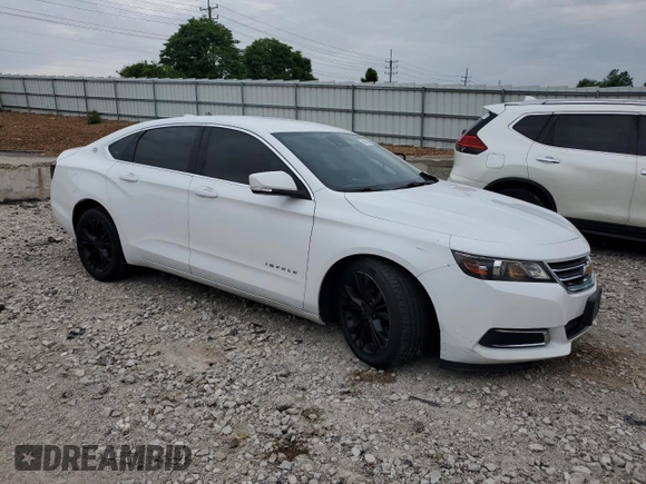 2015 Chevrolet Impala LT with VIN 2G1125S37F9105581, listed as a Copart auction lot 58853525 with 133,182 mi miles and Salvage title. Bid and sale history available at DreamBid. Image 4.