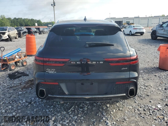 2024 Genesis GV70 2.5T z VIN 5NMMADTB9RH008775, wystawiony jako Copart lot #61373455 z przebiegiem 37 904 mil mil oraz Szkoda całkowita • Salvage title. Historia ofert i sprzedaży dostępna na DreamBid. Obrazek 6.