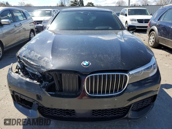 2017 BMW 7 Series 740e xDrive iPerformance with VIN WBA7J2C33HG497980, listed as a Copart auction lot 50244384 with 115,728 mi miles. Bid and sale history available at carsss.com. Image 5.