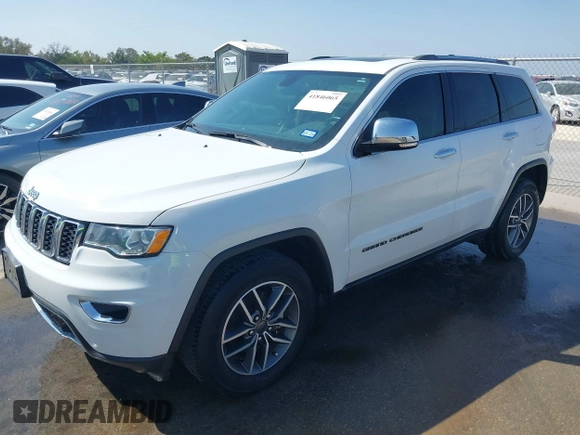 2020 Jeep Grand Cherokee Limited X with VIN 1C4RJEBG7LC392537, listed as a IAAI auction lot 41846065 with 70,551 mi miles. Bid and sale history available at carsss.com. Image 17.