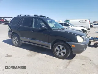 2006 Hyundai Santa Fe GLS with VIN KM8SC13E36U038249, listed as a Copart auction lot 49720195 with 159,545 mi miles and Salvage Title. Bid and sale history available at carsss.com. Image 4.