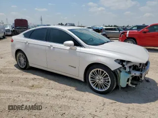 2014 Ford Fusion SE Hybrid with VIN 3FA6P0LU1ER110489, listed as a Copart auction lot 58364095 with 112,605 mi miles and Salvage title. Bid and sale history available at DreamBid. Image 4.