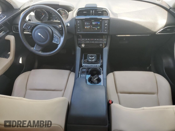 2017 Jaguar F-Pace 35t with VIN SADCS2BV5HA098447, listed as a Copart auction lot 50131205 with 80,205 mi miles and Clean Title. Bid and sale history available at DreamBid. Image 8.