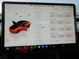 2023 Tesla Model 3 with VIN 5YJ3E1EA5PF484801, listed as a Copart auction lot 79766274 with 83,541 mi miles and Clean Title. Bid and sale history available at DreamBid. Image 9.