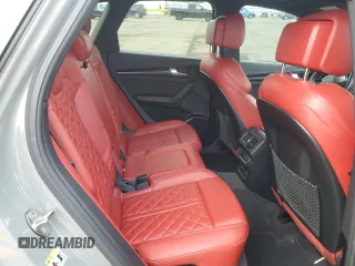 2020 Audi SQ5 Premium Plus with VIN WA1B4AFY4L2013451, listed as a Copart auction lot 52590665 with 33,551 mi miles and Salvage Title. Bid and sale history available at carsss.com. Image 11.