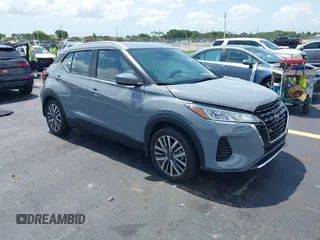 2023 Nissan Kicks SV with VIN 3N1CP5CV6PL534827, listed as a IAAI auction lot 42363156 with 15,336 mi miles and . Bid and sale history available at DreamBid. Image 1.