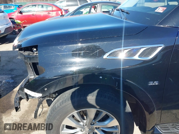 2017 Infiniti QX80 with VIN JN8AZ2NEXH9153684, listed as a IAAI auction lot 41737303 with 87,515 mi miles and . Bid and sale history available at DreamBid. Image 18.