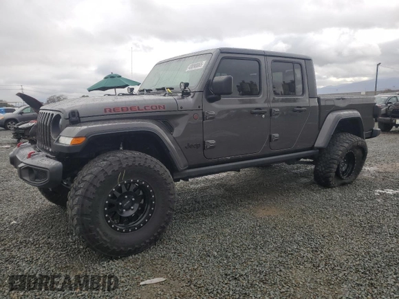 2021 Jeep Gladiator Sport S with VIN 1C6JJTAG0ML508141, listed as a Copart auction lot 48890065 with 44,583 mi miles and Salvage title. Bid and sale history available at DreamBid. Image 1.