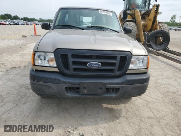 2004 Ford Ranger XL with VIN 1FTYR10U24PB36466, listed as a Copart auction lot 59764985 with 116,121 mi miles and Clean title. Bid and sale history available at DreamBid. Image 5.