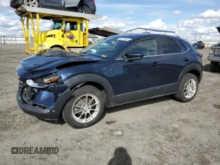 2021 Mazda CX-30 Preferred with VIN 3MVDMBCL1MM302437, listed as a Copart auction lot 50471445 with 41,107 mi miles and Salvage Title. Bid and sale history available at carsss.com. Image 1.