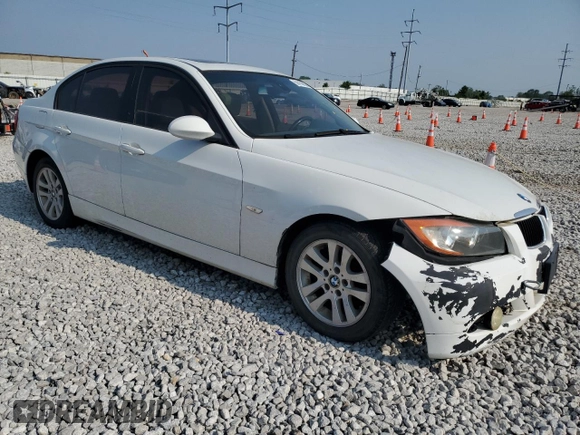 2007 BMW 3 Series 328i with VIN WBAVA33557KX74414, listed as a Copart auction lot 59158635 with 135,672 mi miles and Clean title. Bid and sale history available at DreamBid. Image 4.