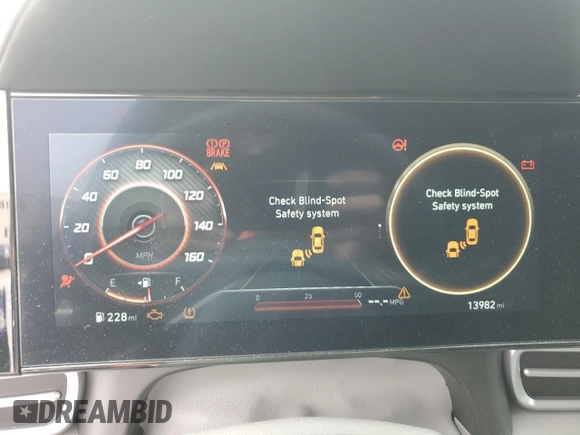 2023 Hyundai Elantra SEL with VIN KMHLS4AG0PU478394, listed as a Copart auction lot 51831975 with 13,982 mi miles and Salvage Title. Bid and sale history available at DreamBid. Image 9.