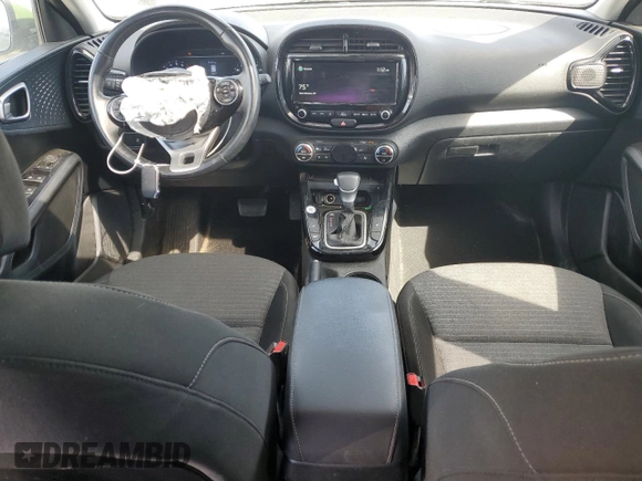 2022 Kia Soul EX with VIN KNDJ33AU3N7155669, listed as a Copart auction lot 47211445 with 35,317 mi miles and Salvage Title. Bid and sale history available at carsss.com. Image 8.