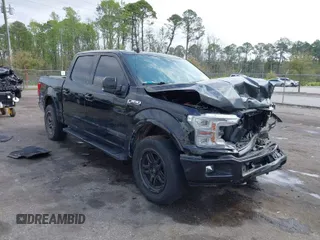 2018 Ford F-150 XL with VIN 1FTEW1EG7JFD41376, listed as a IAAI auction lot 41865285 with 144,362 mi miles. Bid and sale history available at carsss.com. Image 1.