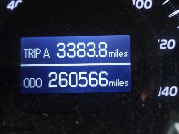 2011 Toyota Camry LE with VIN 4T1BF3EK6BU593163, listed as a IAAI auction lot 41878100 with 260,566 mi miles. Bid and sale history available at carsss.com. Image 16.