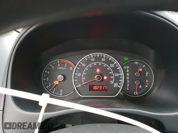 2008 Suzuki SX4 Sport with VIN JS2YC414585100375, listed as a Copart auction lot 44767715 with 182,317 mi miles and Salvage Title. Bid and sale history available at carsss.com. Image 9.