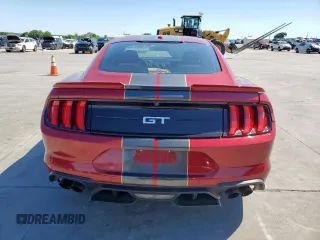 2019 Ford Mustang GT with VIN 1FA6P8CF4K5161211, listed as a Copart auction lot 53487895 with 46,877 mi miles and Salvage Title. Bid and sale history available at carsss.com. Image 6.