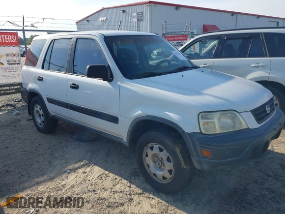2000 Honda CR-V LX with VIN JHLRD2844YC011658, listed as a IAAI auction lot 42117486 with 185,206 mi miles. Bid and sale history available at carsss.com. Image 16.