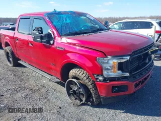 2020 Ford F-150 XL with VIN 1FTEW1E55LFB51299, listed as a IAAI auction lot 41684830 with 59,019 mi miles. Bid and sale history available at carsss.com. Image 1.
