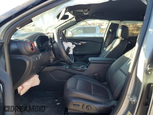 2023 Chevrolet Blazer RS with VIN 3GNKBKRS5PS136654, listed as a Copart auction lot 88350305 with 6,639 mi miles and Salvage title. Bid and sale history available at DreamBid. Image 7.