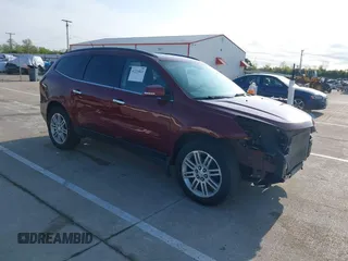2015 Chevrolet Traverse LT with VIN 1GNKRGKD6FJ156058, listed as a IAAI auction lot 42214821 with 139,654 mi miles and . Bid and sale history available at DreamBid. Image 1.