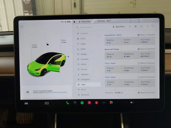 2020 Tesla Model 3 Standard Range Plus with VIN 5YJ3E1EA4LF802207, listed as a IAAI auction lot 41843515 with 67,156 mi miles. Bid and sale history available at carsss.com. Image 7.