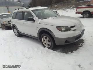 2003 Mitsubishi Outlander LS with VIN JA4LZ31G93U020254, listed as a IAAI auction lot 41553068 with 1 mi miles. Bid and sale history available at carsss.com. Image 1.