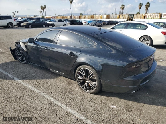 2017 Audi A7 Premium Plus with VIN WAUW2AFCXHN014320, listed as a Copart auction lot 44638995 with 71,589 mi miles and Salvage Title. Bid and sale history available at carsss.com. Image 2.
