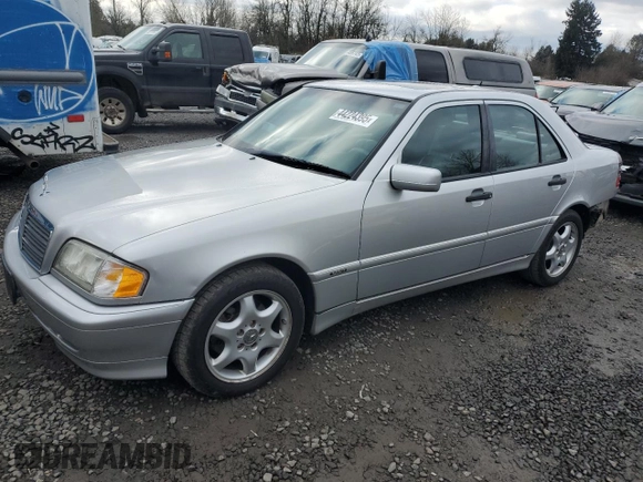 2000 Mercedes-Benz C 230 Kompressor with VIN WDBHA24G4YA844257, listed as a Copart auction lot 44224395 with Not Provided miles and Salvage Title. Bid and sale history available at carsss.com. Image 1.