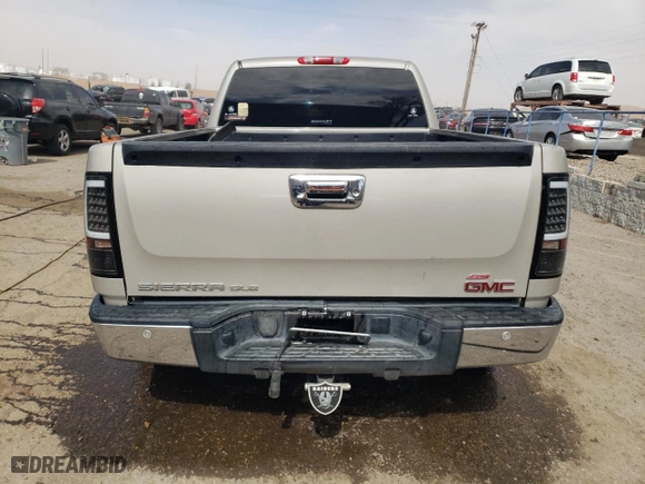 2009 GMC Sierra 1500 SLE with VIN 1GTEK29J79Z256104, listed as a Copart auction lot 47128125 with 94,089 mi miles and Salvage Title. Bid and sale history available at carsss.com. Image 6.