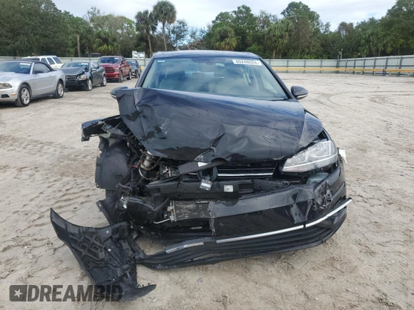 2021 Volkswagen Golf TSI z VIN 3VWG57AU2MM007509, wystawiony jako Copart lot #80248024 z przebiegiem 19 278 mil mil oraz Nie do naprawy • Non repairable. Historia ofert i sprzedaży dostępna na DreamBid. Obrazek 5.
