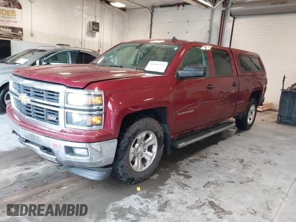2014 Chevrolet Silverado 1500 LT with VIN 3GCUKREC9EG358476, listed as a IAAI auction lot 41866756 with 210,880 mi miles and . Bid and sale history available at DreamBid. Image 2.