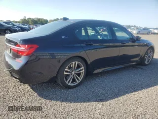 2018 BMW 7 Series 740e xDrive iPerformance with VIN WBA7J2C52JG938439, listed as a Copart auction lot 69452044 with 38,451 mi miles and Salvage Title. Bid and sale history available at carsss.com. Image 3.