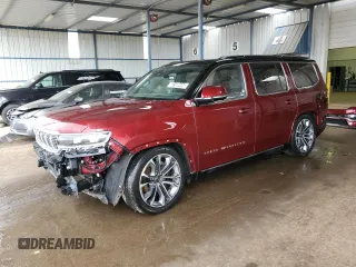 2022 Jeep Grand Wagoneer Series III with VIN 1C4SJVGP3NS113264, listed as a Copart auction lot 84120074 with Not provided miles and Salvage title. Bid and sale history available at DreamBid. Image 1.