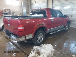 2008 Ford F-150 XLT with VIN 1FTPW14588FA46824, listed as a IAAI auction lot 41870848 with 181,382 mi miles. Bid and sale history available at carsss.com. Image 4.