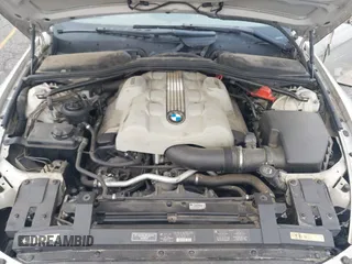 2005 BMW 6 Series 645Ci with VIN WBAEK73495B324371, listed as a IAAI auction lot 41496290 with 109,251 mi miles. Bid and sale history available at carsss.com. Image 10.