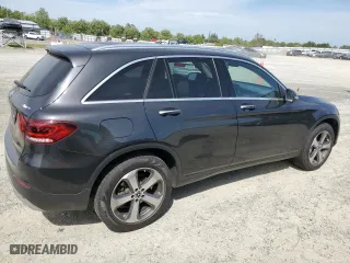 2021 Mercedes-Benz GLC with VIN W1N0G8EB1MF924477, listed as a Copart auction lot 53148125 with 52,288 mi miles and Salvage Title. Bid and sale history available at carsss.com. Image 3.