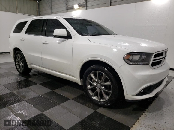 2015 Dodge Durango R/T with VIN 1C4SDHCT9FC689464, listed as a Copart auction lot 50212545 with 180,177 mi miles and Clean Title. Bid and sale history available at DreamBid. Image 4.