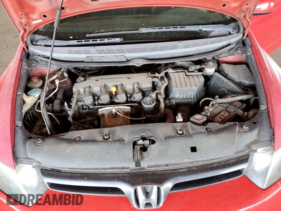 2008 Honda Civic Cpe EX with VIN 2HGFG12838H553815, listed as a Copart auction lot 55426795 with 270,121 mi miles and Clean Title. Bid and sale history available at carsss.com. Image 11.