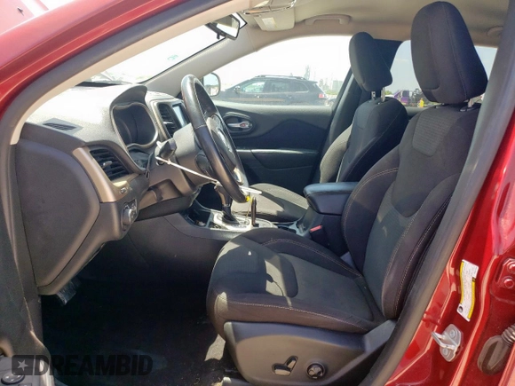 2016 Jeep Cherokee Latitude with VIN 1C4PJLCS4GW217231, listed as a Copart auction lot 61527085 with 74,881 mi miles and Salvage title. Bid and sale history available at DreamBid. Image 7.