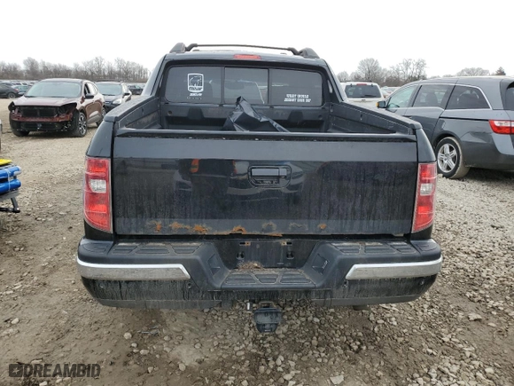 2010 Honda Ridgeline RTL with VIN 5FPYK1F5XAB013533, listed as a Copart auction lot 46882435 with 241,619 mi miles and Salvage Title. Bid and sale history available at carsss.com. Image 6.