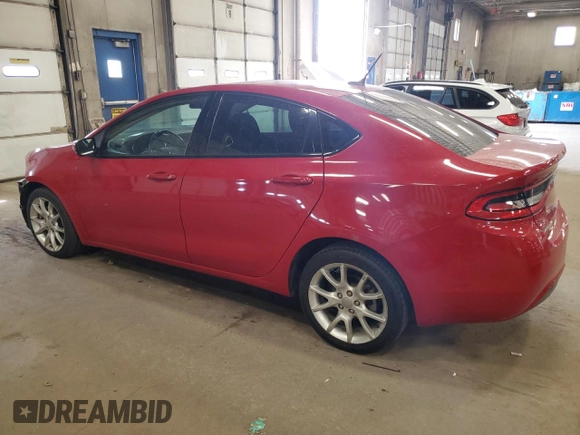 2013 Dodge Dart SXT with VIN 1C3CDFBA1DD268536, listed as a Copart auction lot 53308565 with 120,261 mi miles and Salvage Title. Bid and sale history available at carsss.com. Image 2.