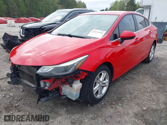 2017 Chevrolet Cruze LT with VIN 1G1BE5SM3H7166872, listed as a IAAI auction lot 41932546 with 251,717 mi miles and . Bid and sale history available at DreamBid. Image 18.