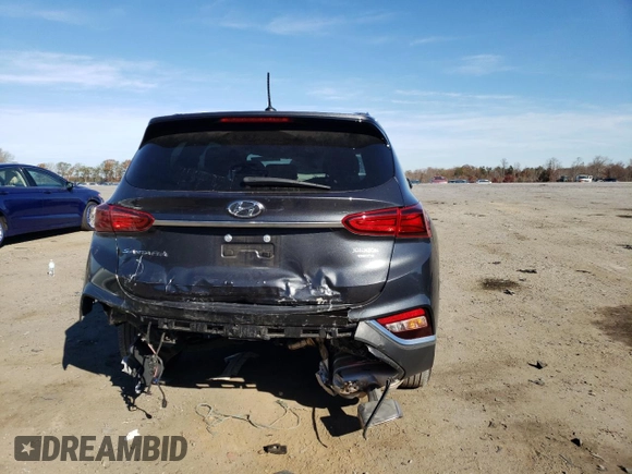 2020 Hyundai Santa Fe SE with VIN 5NMS2CAD3LH300481, listed as a Copart auction lot 66738032 with 18,956 mi miles. Bid and sale history available at carsss.com. Image 9.