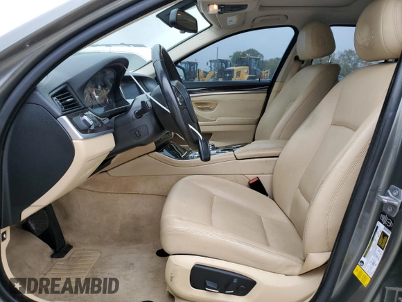 2014 BMW 5 Series 528i with VIN WBA5A5C59ED510285, listed as a Copart auction lot 50798995 with 127,226 mi miles and Salvage Title. Bid and sale history available at carsss.com. Image 7.